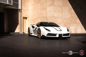 Ferrari 488 GTB by Creative Bespoke on Vossen Wheels (S21-01 (3-Piece)) 2019 года